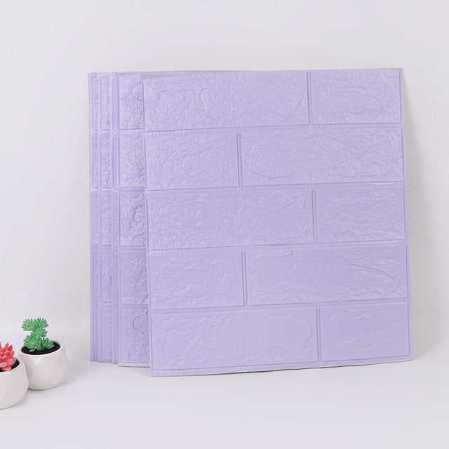 3D Brick Wall Stickers Wallpaper Panels (20 Pack) 2 by HitMyNeed