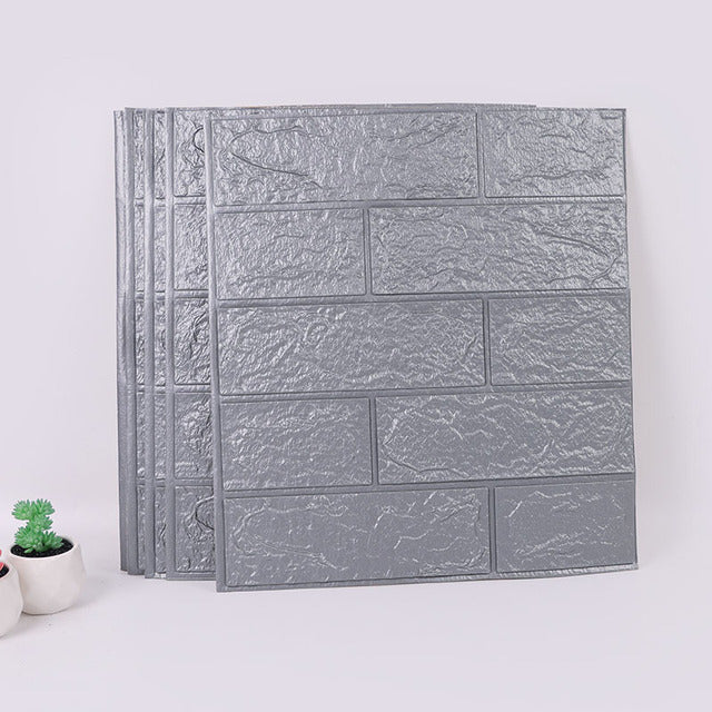 3D Brick Wall Stickers Wallpaper Panels (20 Pack) 3 by HitMyNeed