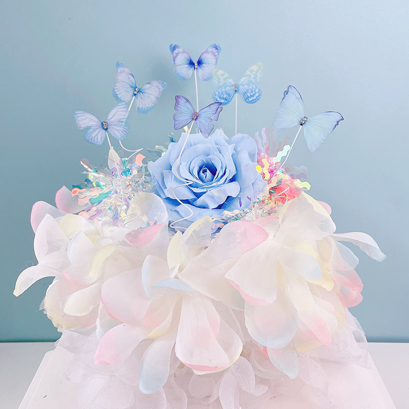 3D Butterfly Cake Toppers Set (6 Pieces) by HitMyNeed