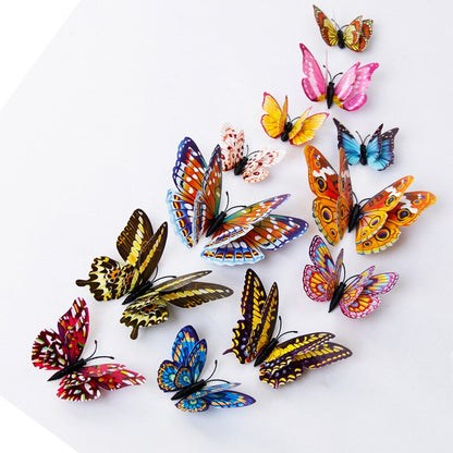 3D Butterfly Wall Decals, Glow in the Dark (12pcs) by HitMyNeed