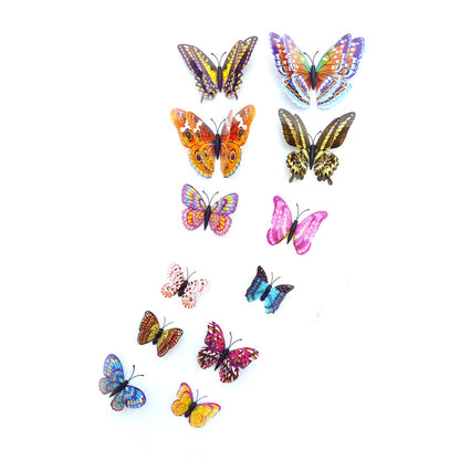 3D Butterfly Wall Decals, Glow in the Dark (12pcs) by HitMyNeed