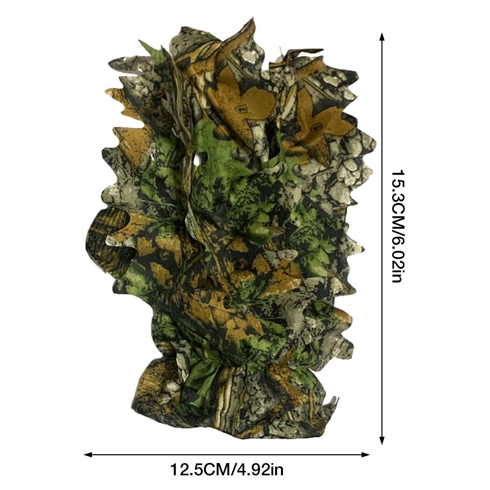 3D Camo Outdoor Gloves with Non‑Slip Grip by HitMyNeed