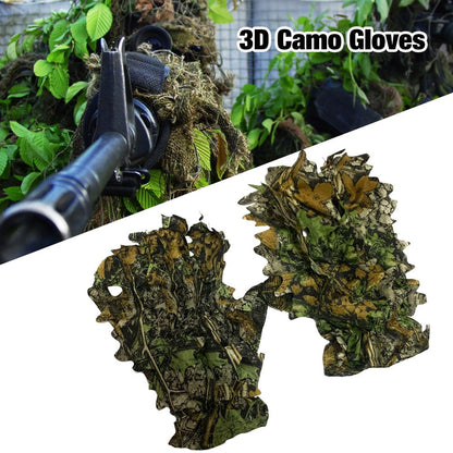 3D Camo Outdoor Gloves with Non‑Slip Grip by HitMyNeed