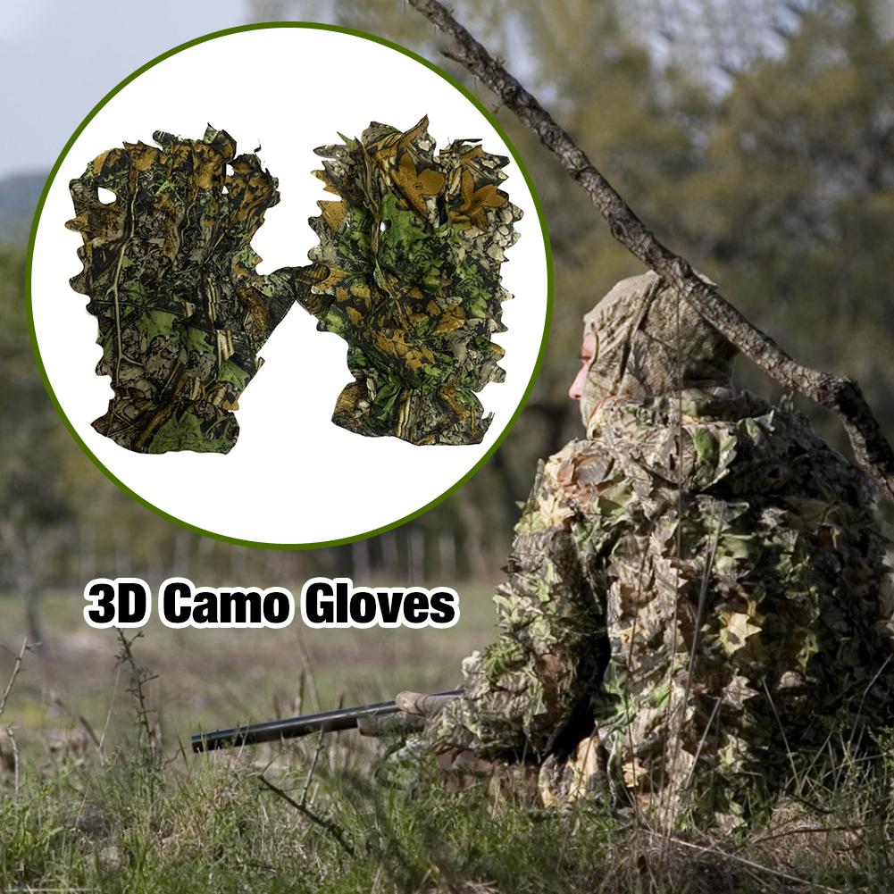 3D Camo Outdoor Gloves with Non‑Slip Grip by HitMyNeed