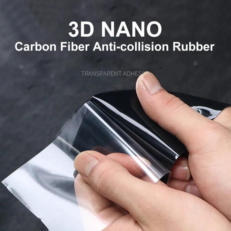 3D Carbon Fiber Car Door Sill Protective Film by HitMyNeed