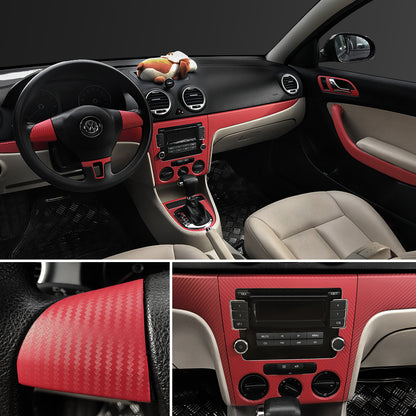 3D Carbon Fiber Vinyl Wrap Sheet Roll 127 x 30cm by HitMyNeed