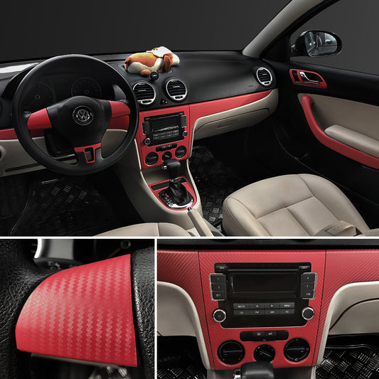 3D Carbon Fiber Vinyl Wrap Sheet Roll 127 x 30cm by HitMyNeed