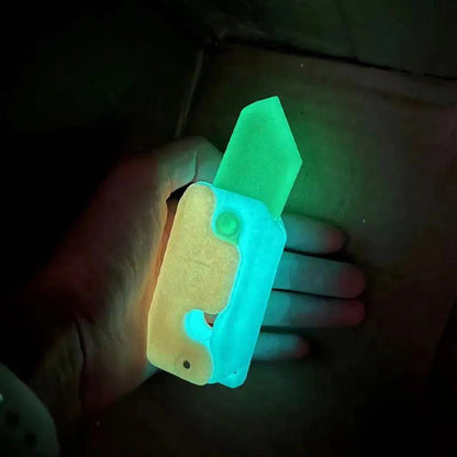 3D Carrot Gravity Fidget Knife Toy for Kids by HitMyNeed