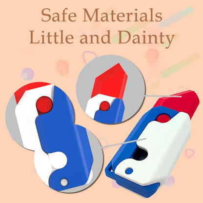 3D Carrot Gravity Fidget Knife Toy for Kids by HitMyNeed