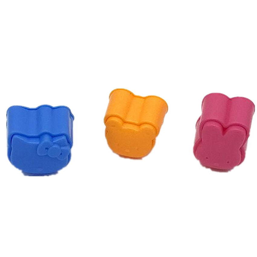 3D Cartoon Rice Shaper Set (3pcs) for Bento & Sushi by HitMyNeed