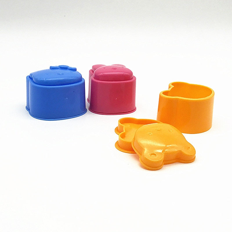 3D Cartoon Rice Shaper Set (3pcs) for Bento & Sushi by HitMyNeed
