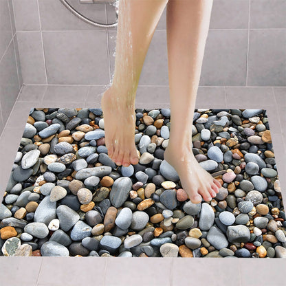 3D Cobblestone Floor & Wall Sticker 50 x 70cm by HitMyNeed