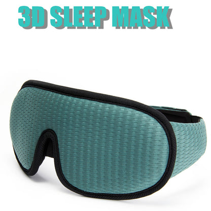 3D Contoured Sleep Mask with Light Blocking Design by HitMyNeed