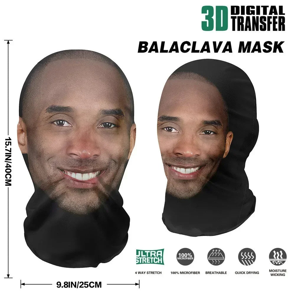 3D CR7 & Messi Ice Silk Seamless Face Mask by HitMyNeed