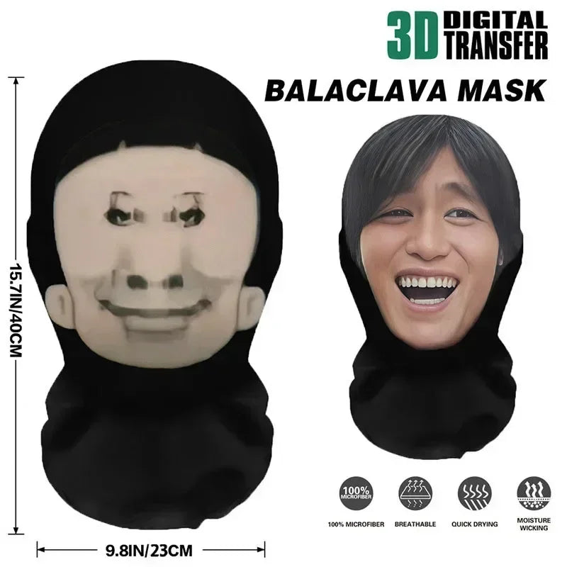 3D CR7 & Messi Ice Silk Seamless Face Mask by HitMyNeed