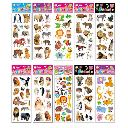 3D Decorative Sticker Set (10 Sheets) by HitMyNeed