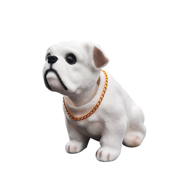 3D Dog Bobble Head Dashboard Ornament by HitMyNeed