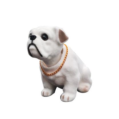 3D Dog Bobble Head Dashboard Ornament by HitMyNeed