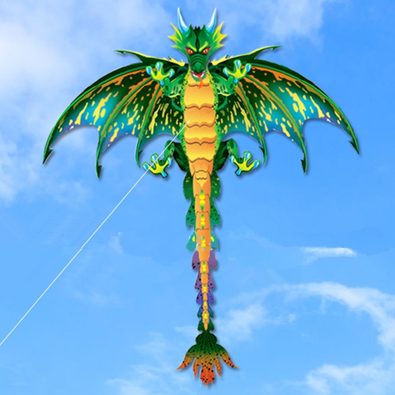 3D Dragon Kite Outdoor Flying Toy for Kids by HitMyNeed