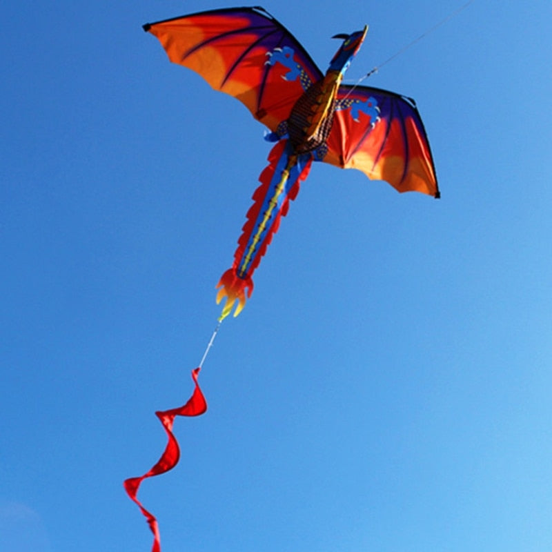 3D Dragon Kite with 100m Line and Handle by HitMyNeed