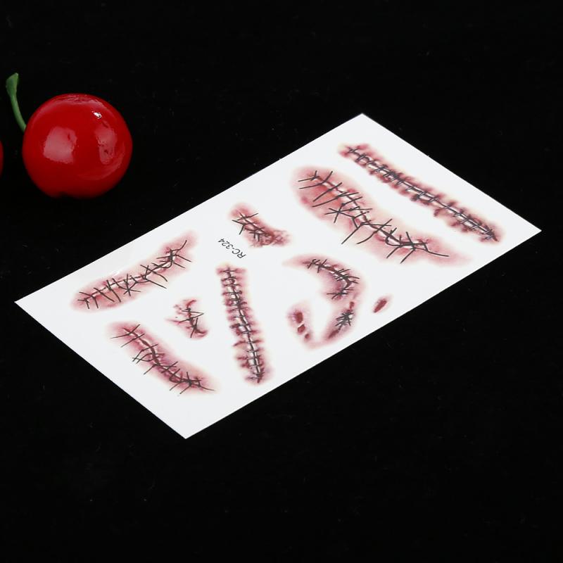 3D Fake Scar Temporary Tattoo Set by HitMyNeed