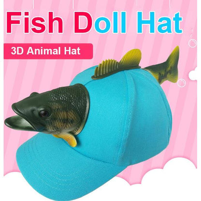 3D Fish Baseball Cap for Kids and Adults 2 m by HitMyNeed