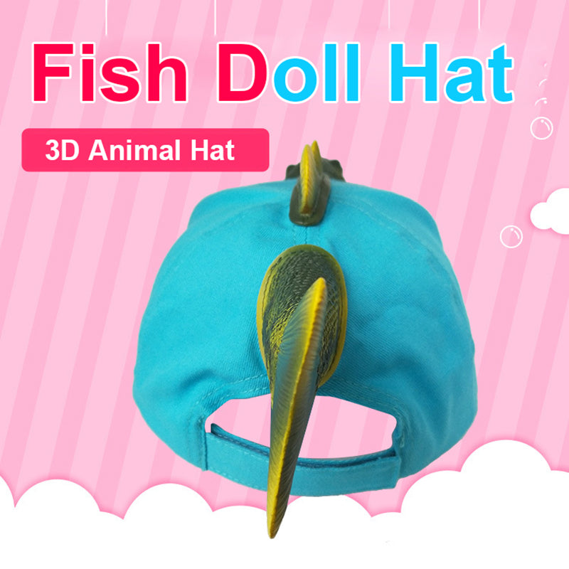 3D Fish Baseball Cap for Kids and Adults by HitMyNeed