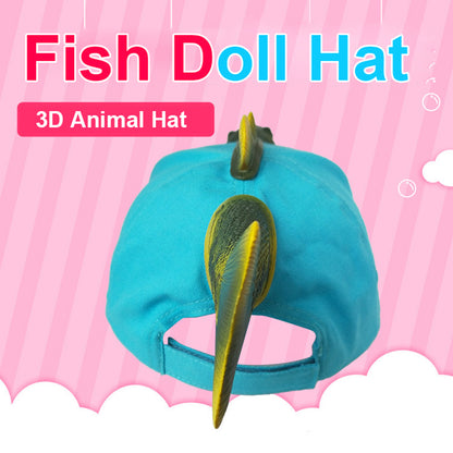 3D Fish Baseball Cap for Kids and Adults by HitMyNeed