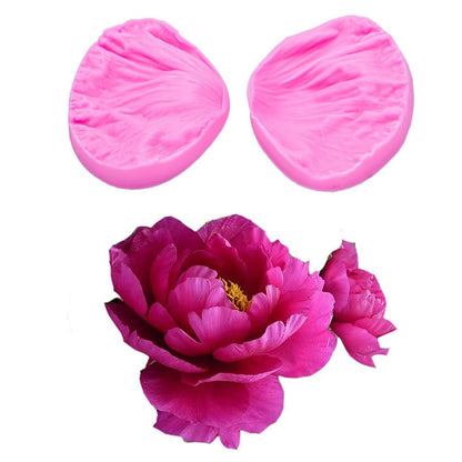 3D Flower Petal Silicone Chocolate Molds by HitMyNeed