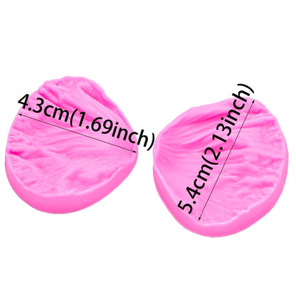 3D Flower Petal Silicone Chocolate Molds by HitMyNeed