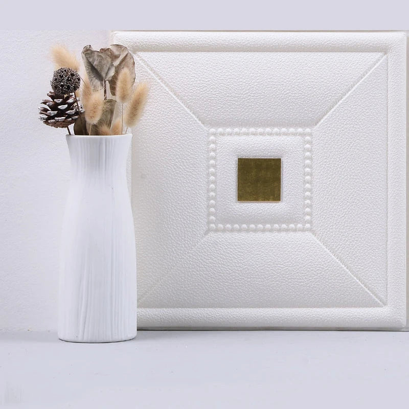 3D Foam TV Wall & Ceiling Panels Self-Adhesive 30x30cm 1.0 by HitMyNeed