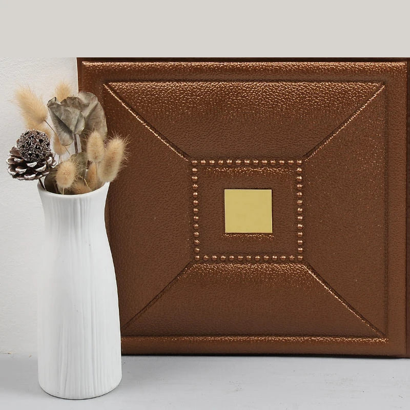 3D Foam TV Wall & Ceiling Panels Self-Adhesive 30x30cm 4.0 by HitMyNeed