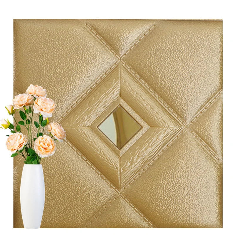 3D Foam TV Wall & Ceiling Panels Self-Adhesive 30x30cm 8.0 by HitMyNeed