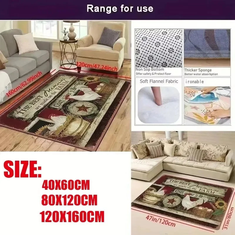 3D Geometric Dark Gaming & Bedroom Area Rug by HitMyNeed