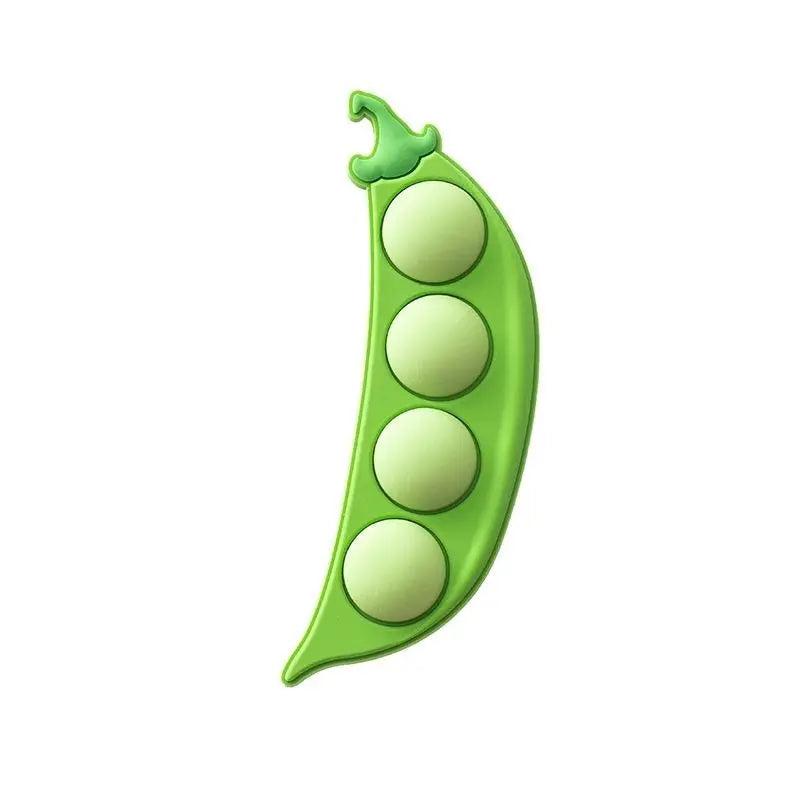 3D Grape & Pea Acrylic Fridge Magnet Set peas by HitMyNeed