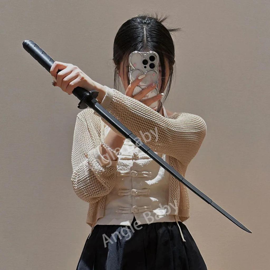 3D Gravity Retractable Katana Toy Sword black by HitMyNeed