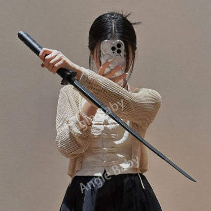 3D Gravity Retractable Katana Toy Sword black by HitMyNeed