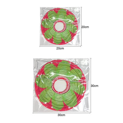 3D Hanging Strawberry Paper Lanterns, Set of 3 by HitMyNeed