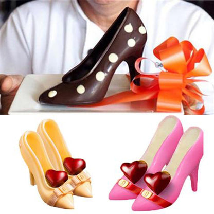 3D High Heel Polycarbonate Chocolate Shoe Mold by HitMyNeed