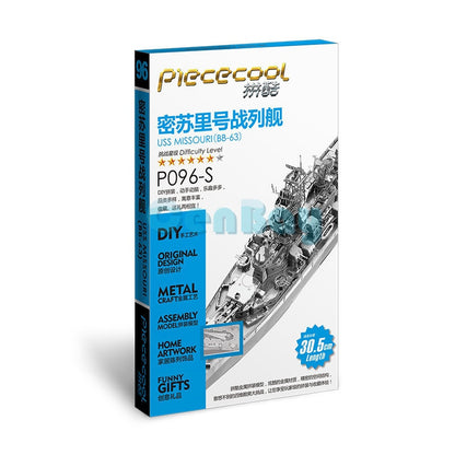 3D Metal Battleship Puzzle Model Kit by HitMyNeed