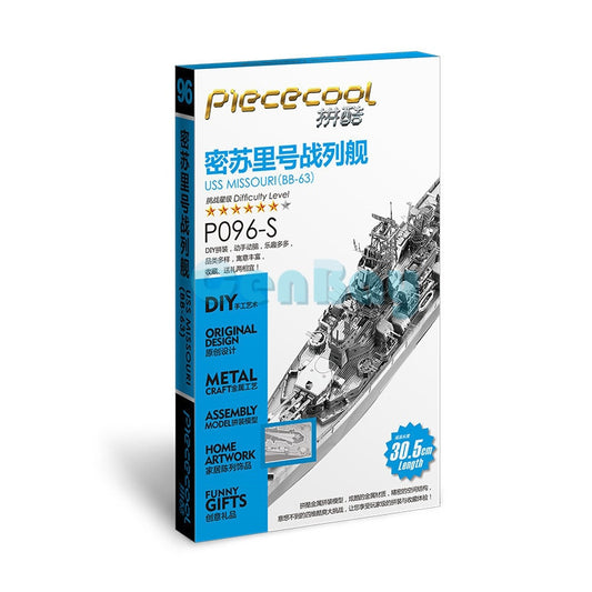 3D Metal Battleship Puzzle Model Kit by HitMyNeed