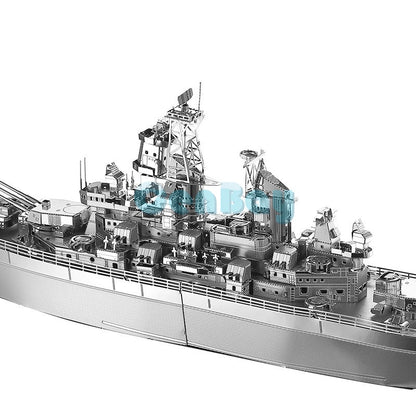 3D Metal Battleship Puzzle Model Kit by HitMyNeed