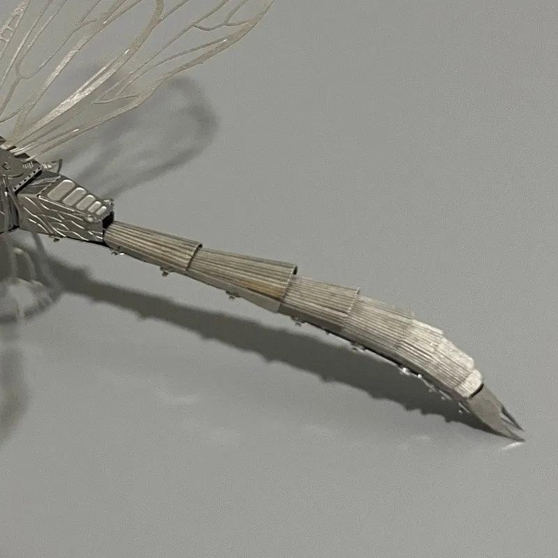 3D Metal Dragonfly Puzzle DIY Model Kit for Adults by HitMyNeed