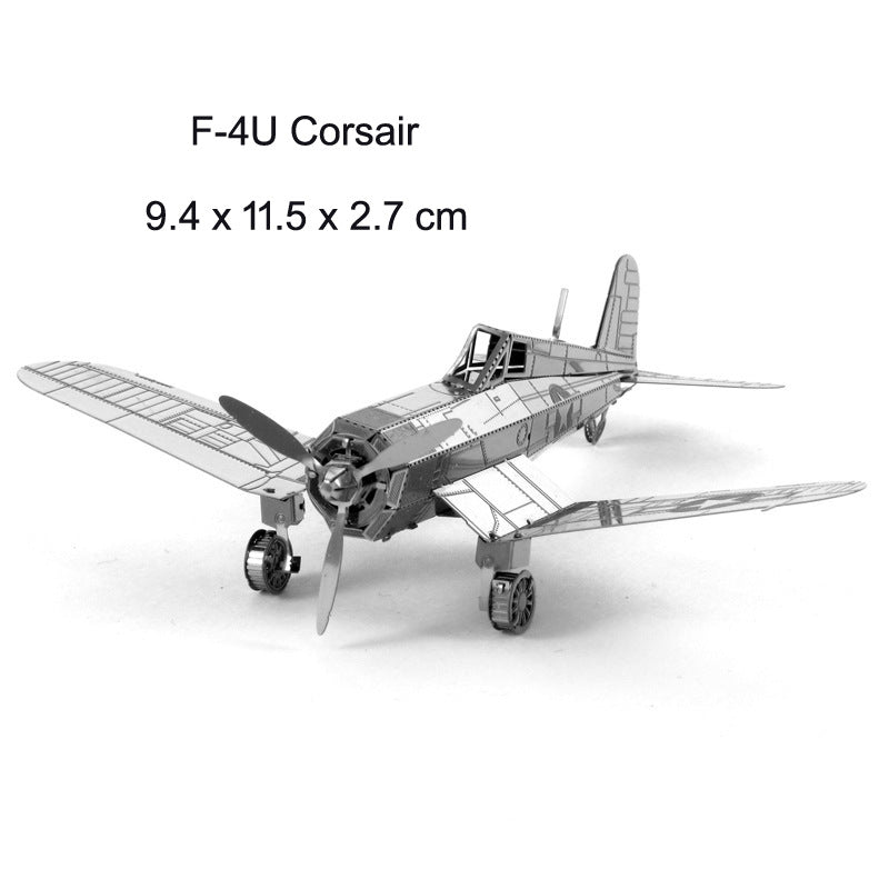 3D Metal Mecha Fighter Puzzle Model Kit by HitMyNeed