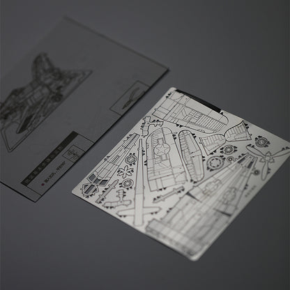 3D Metal Mecha Fighter Puzzle Model Kit by HitMyNeed