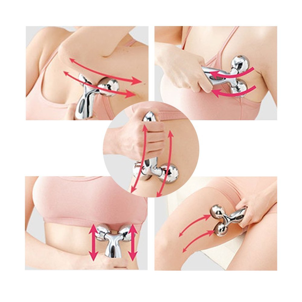 3D Microcurrent Face and Body Massage Roller by HitMyNeed