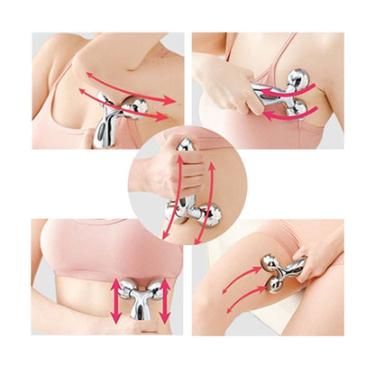 3D Microcurrent Face and Body Massage Roller by HitMyNeed