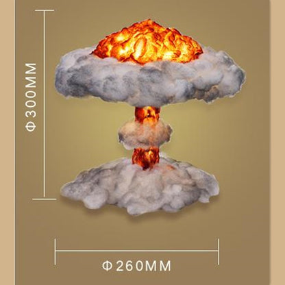 3D Nuclear Explosion Night Light Lamp by HitMyNeed
