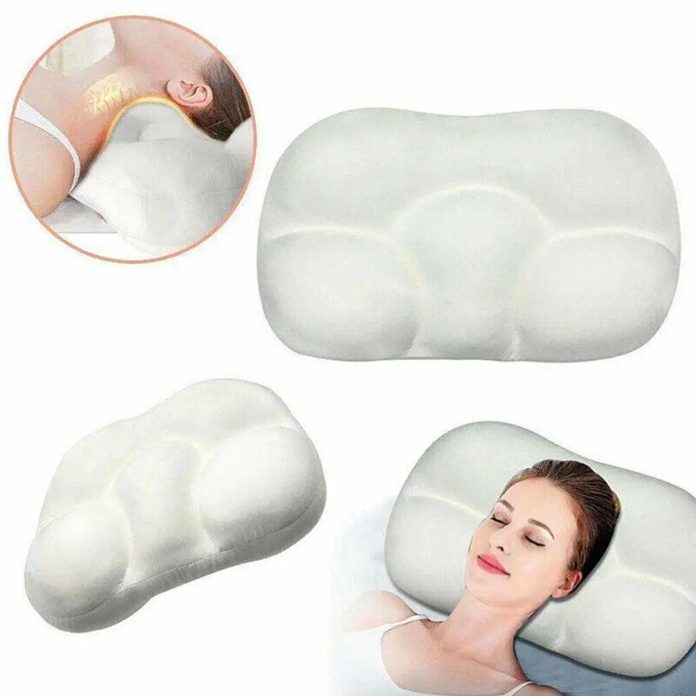 3D Orthopedic Cloud Neck Pillow for Pain Relief by HitMyNeed