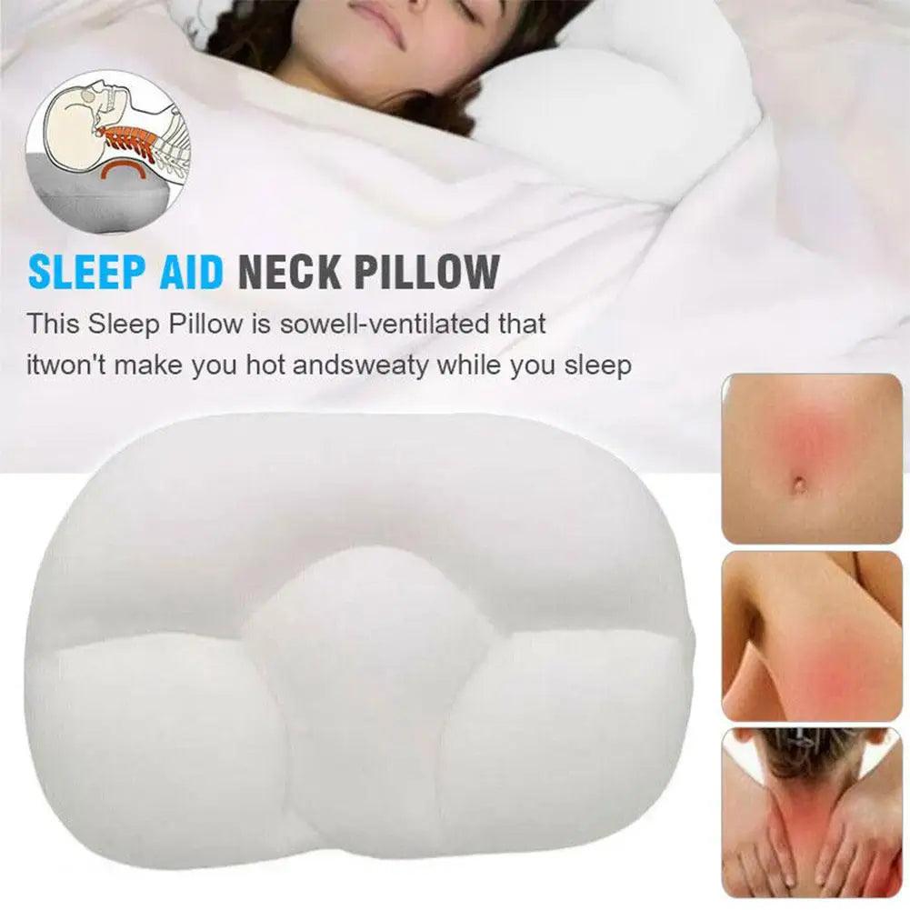 3D Orthopedic Cloud Neck Pillow for Pain Relief by HitMyNeed